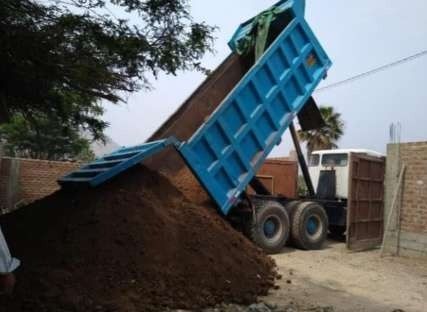 Instalación de tierra de chacra